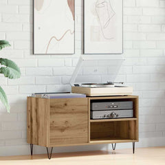 vidaXL Record Cabinet Artisan Oak 84.5x38x48 cm Engineered Wood 3