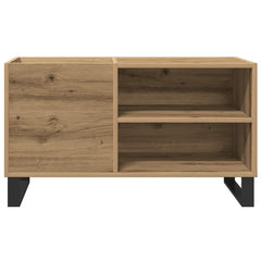 vidaXL Record Cabinet Artisan Oak 84.5x38x48 cm Engineered Wood 4