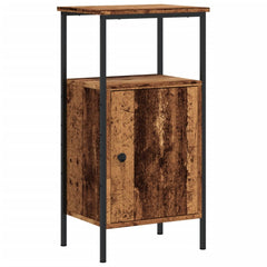 vidaXL Bedside Cabinet Old Wood 41x31x80 cm Engineered Wood 2