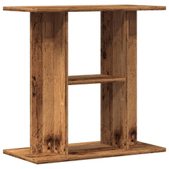 vidaXL Aquarium Stand Old Wood 60x30x60 cm Engineered Wood 2