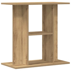 vidaXL Aquarium Stand Artisan Oak 60x30x60 cm Engineered Wood 2