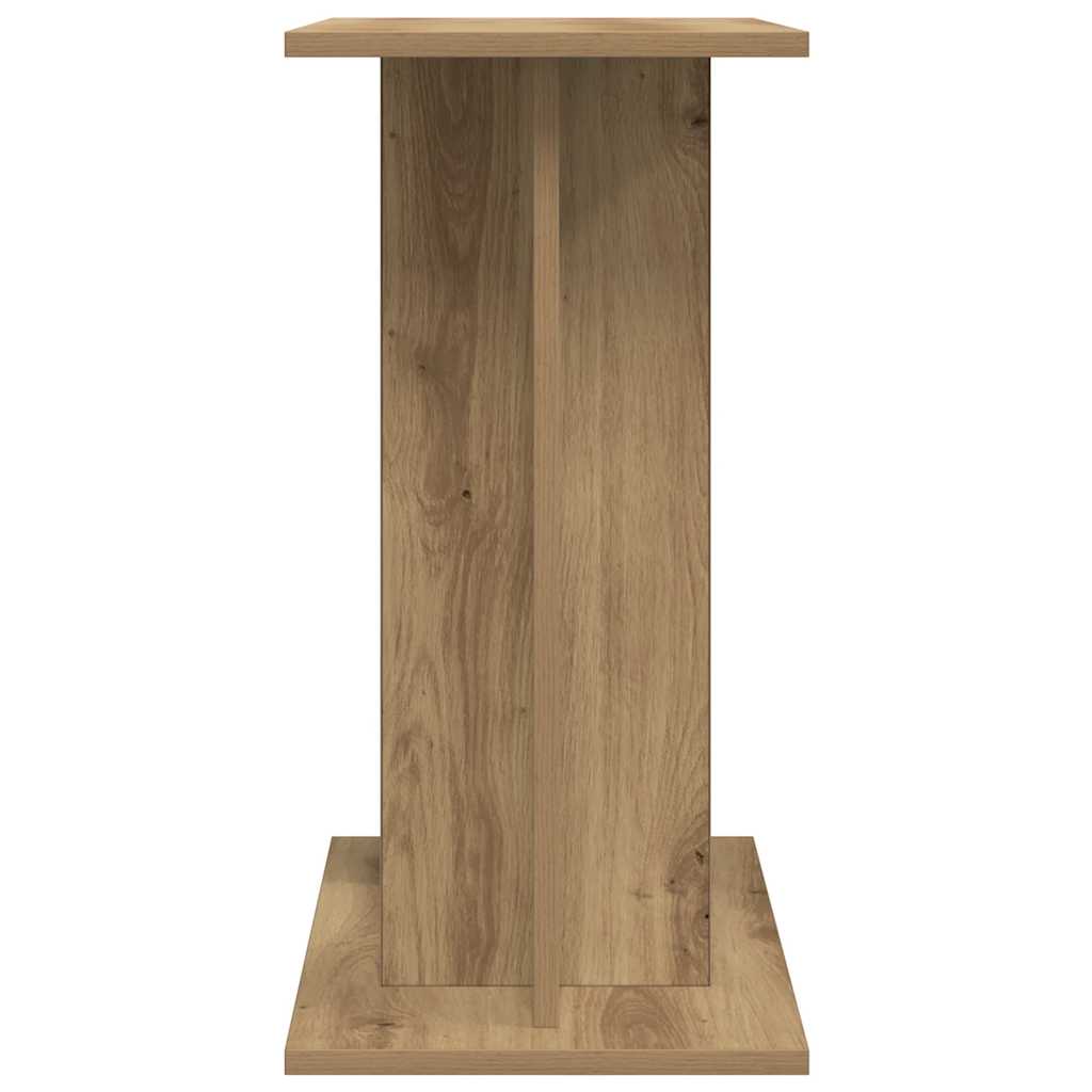vidaXL Aquarium Stand Artisan Oak 60x30x60 cm Engineered Wood 5
