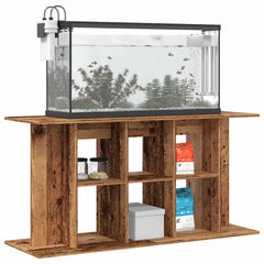 vidaXL Aquarium Stand Old Wood 120x40x60 cm Engineered Wood 3