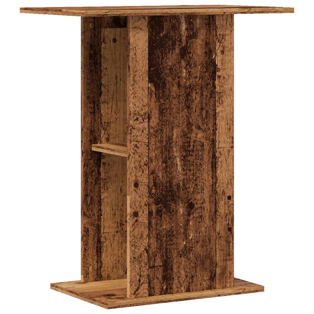 vidaXL Aquarium Stand Old Wood 36x60.5x72.5 cm Engineered Wood 2