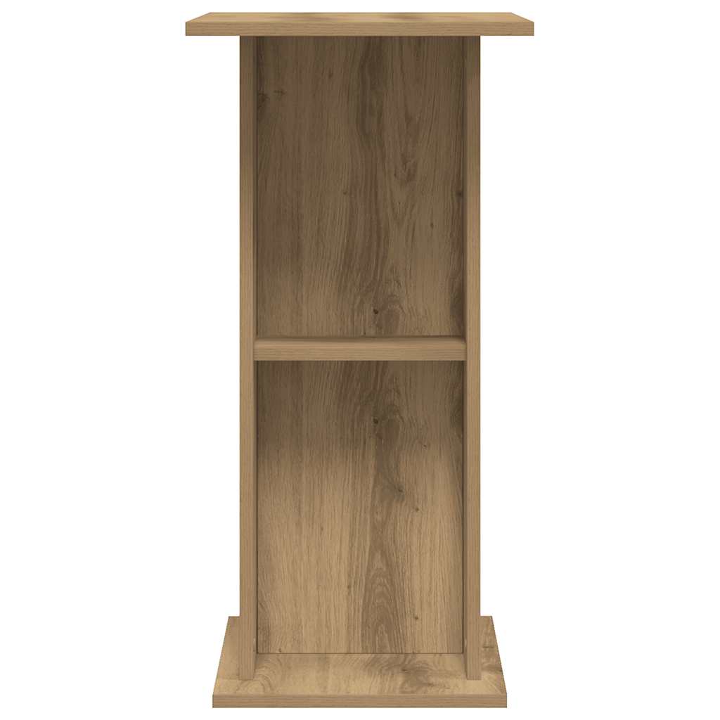 vidaXL Aquarium Stand Artisan Oak 36x60.5x72.5 cm Engineered Wood 5