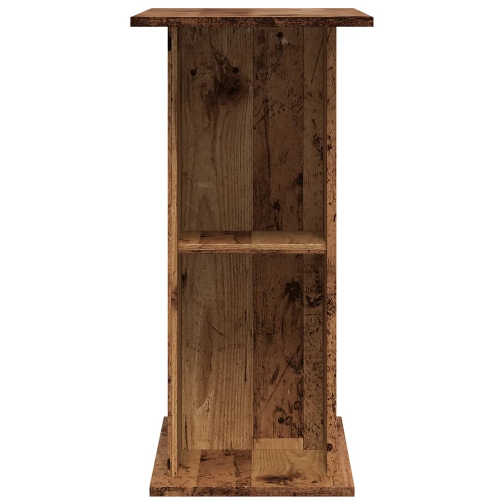 vidaXL Aquarium Stand Old Wood 36x75x72.5 cm Engineered Wood 5