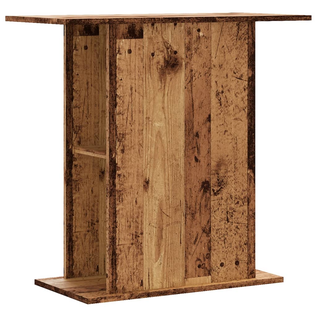vidaXL Aquarium Stand Old Wood 36x75x72.5 cm Engineered Wood 6