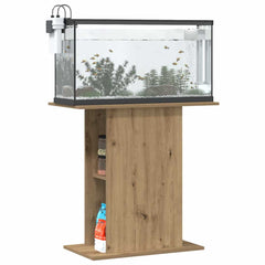 vidaXL Aquarium Stand Artisan Oak 36x75x72.5 cm Engineered Wood 3