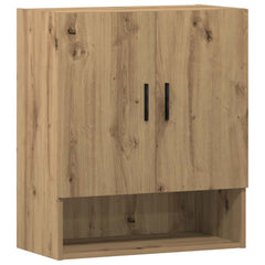 Wall Cabinet Artisan Oak Engineered Wood, image 2