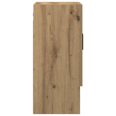 Wall Cabinet Artisan Oak Engineered Wood, image 5