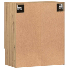 Wall Cabinet Artisan Oak Engineered Wood, image 6