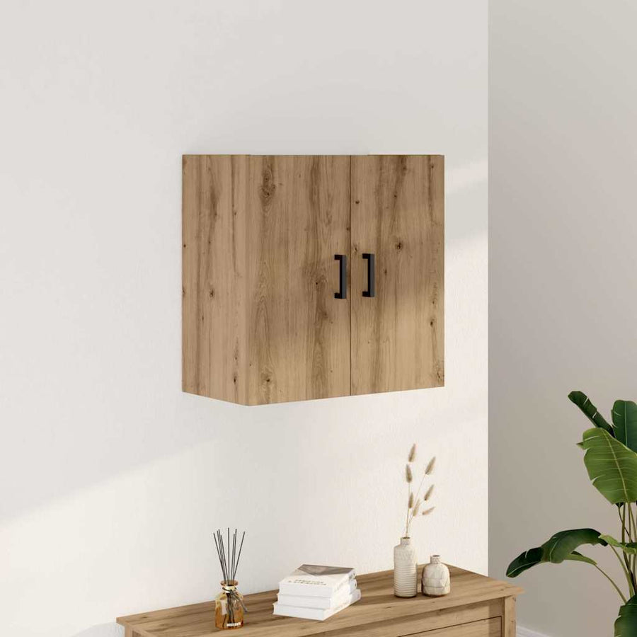 Wall Cabinet Artisan Oak Engineered Wood