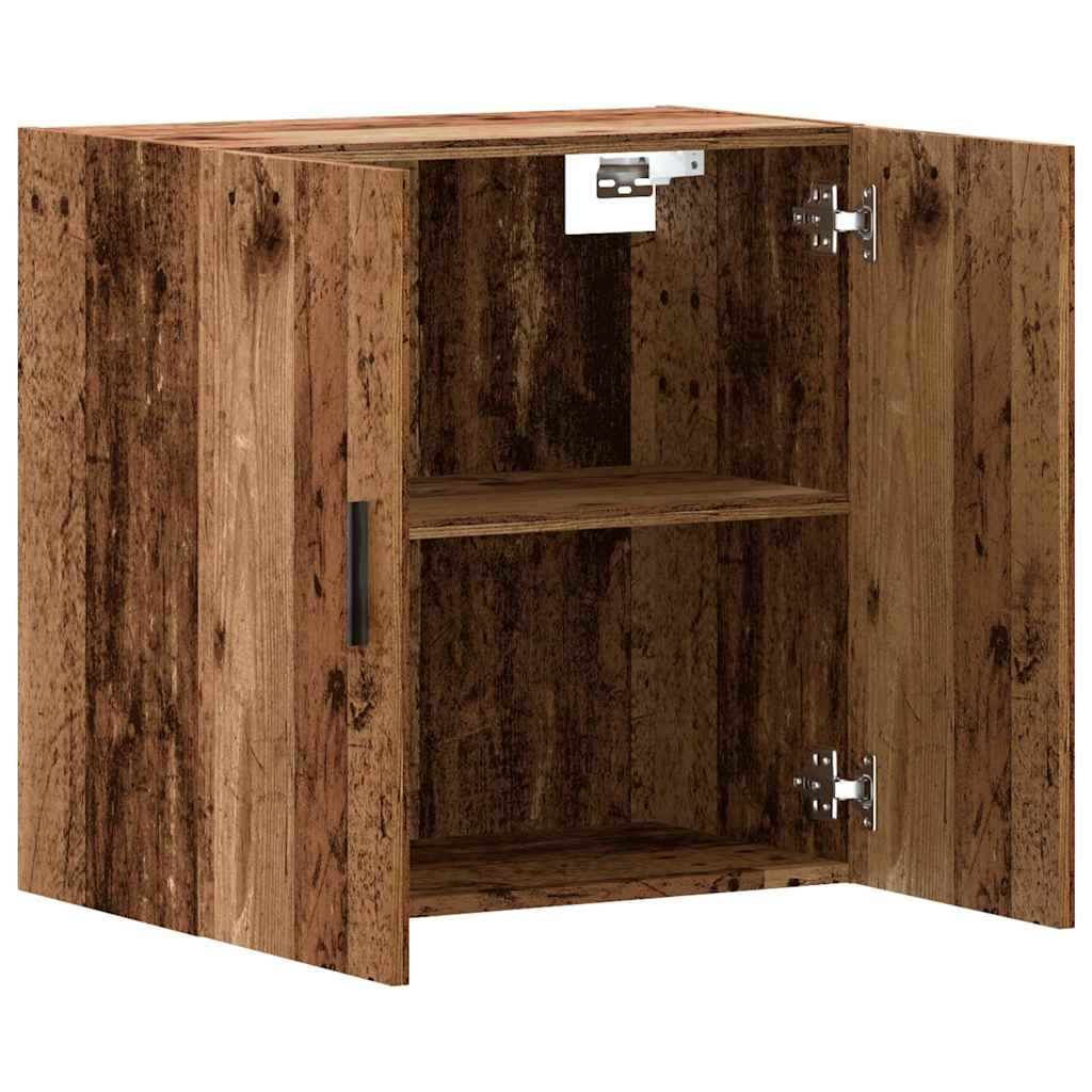 vidaXL Wall Cabinet Old Wood 60x31x60 cm Engineered Wood 2