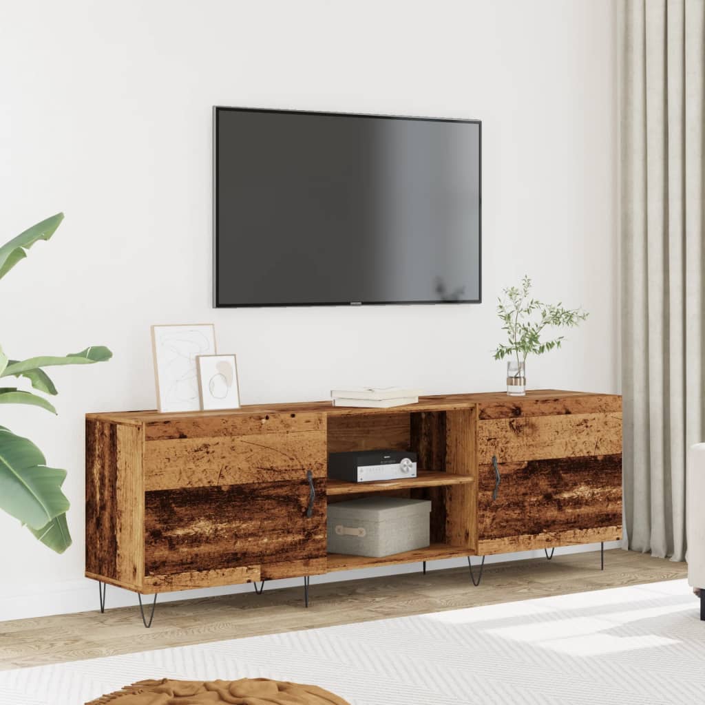 TV Cabinet 150x30x50 cm Engineered Wood Old wood