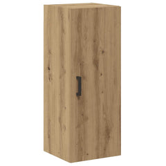 vidaXL Wall Mounted Cabinet Artisian Oak 34.5x34x90 cm Engineered Wood 2