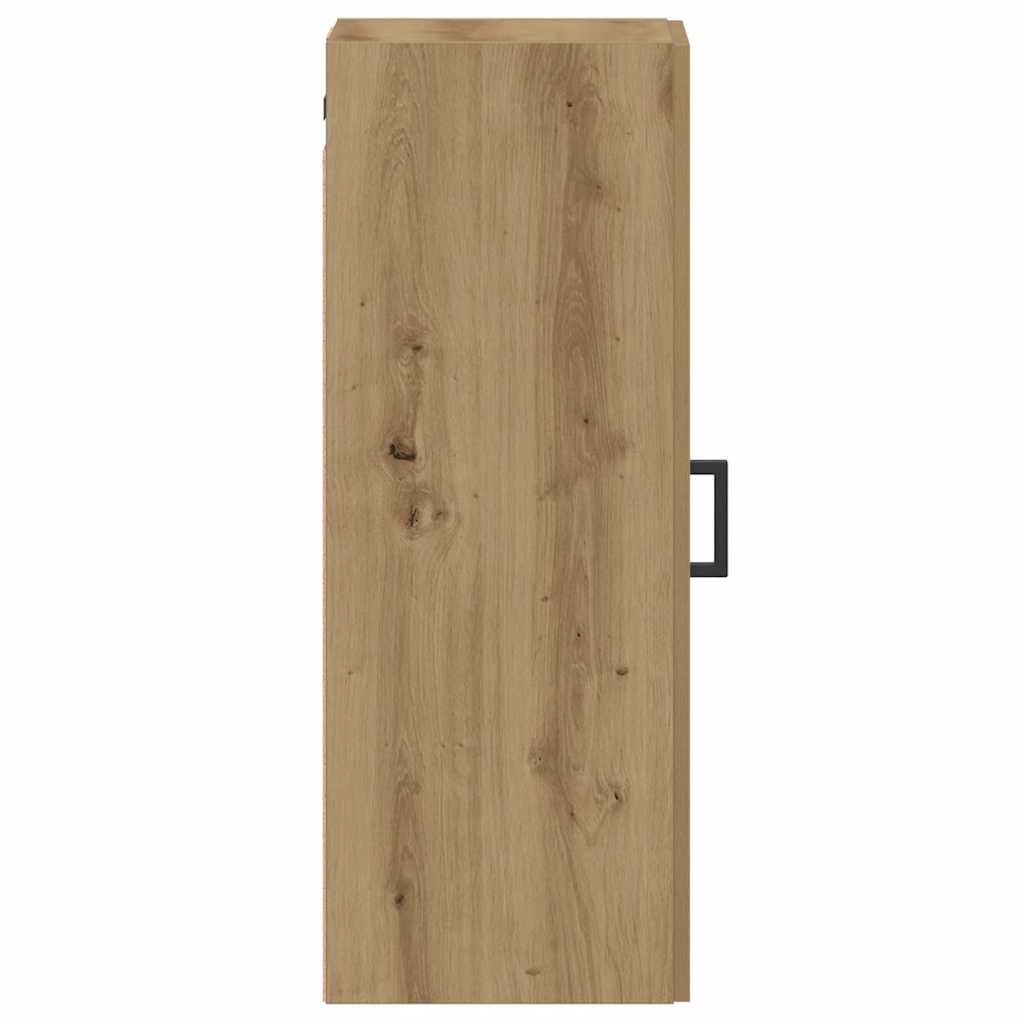 vidaXL Wall Mounted Cabinet Artisian Oak 34.5x34x90 cm Engineered Wood 6