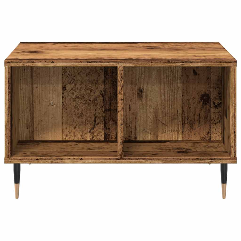 Coffee Table 60x50x36,5 cm Engineered Wood Old wood