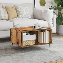 Coffee Table 60x50x36,5 cm Engineered Wood Old wood
