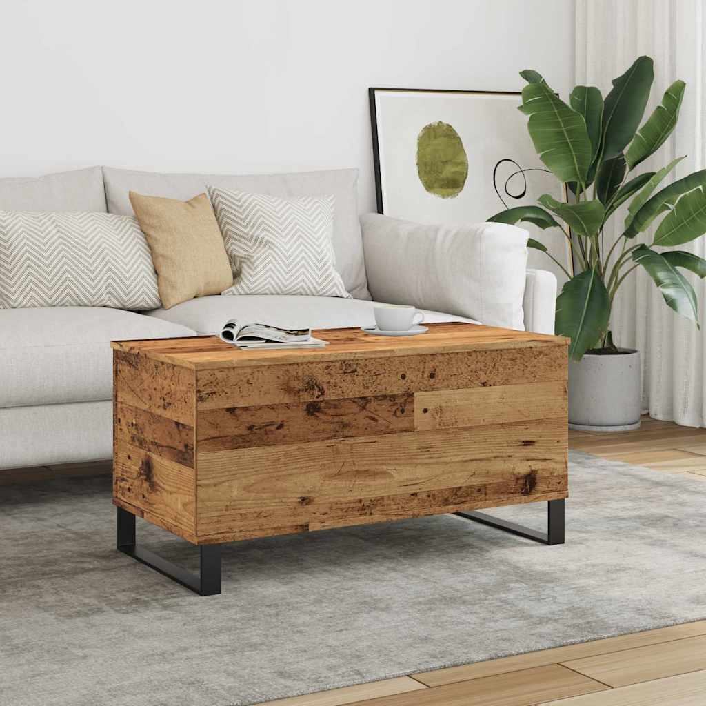 vidaXL Coffee Table 90x44.5x45 cm Engineered Wood