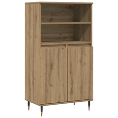 vidaXL Highboard Artisian Oak 60x36x110 cm Engineered Wood 2