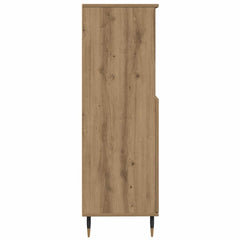 vidaXL Highboard Artisian Oak 60x36x110 cm Engineered Wood 5