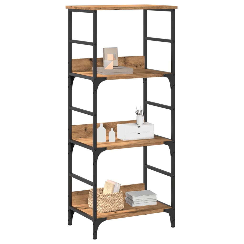 Bookshelf 50x33x117.5 cm Engineered Wood Artisan oak