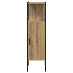 vidaXL Bathroom Cabinet Artisan Oak 33x33x120.5 cm Engineered Wood 5