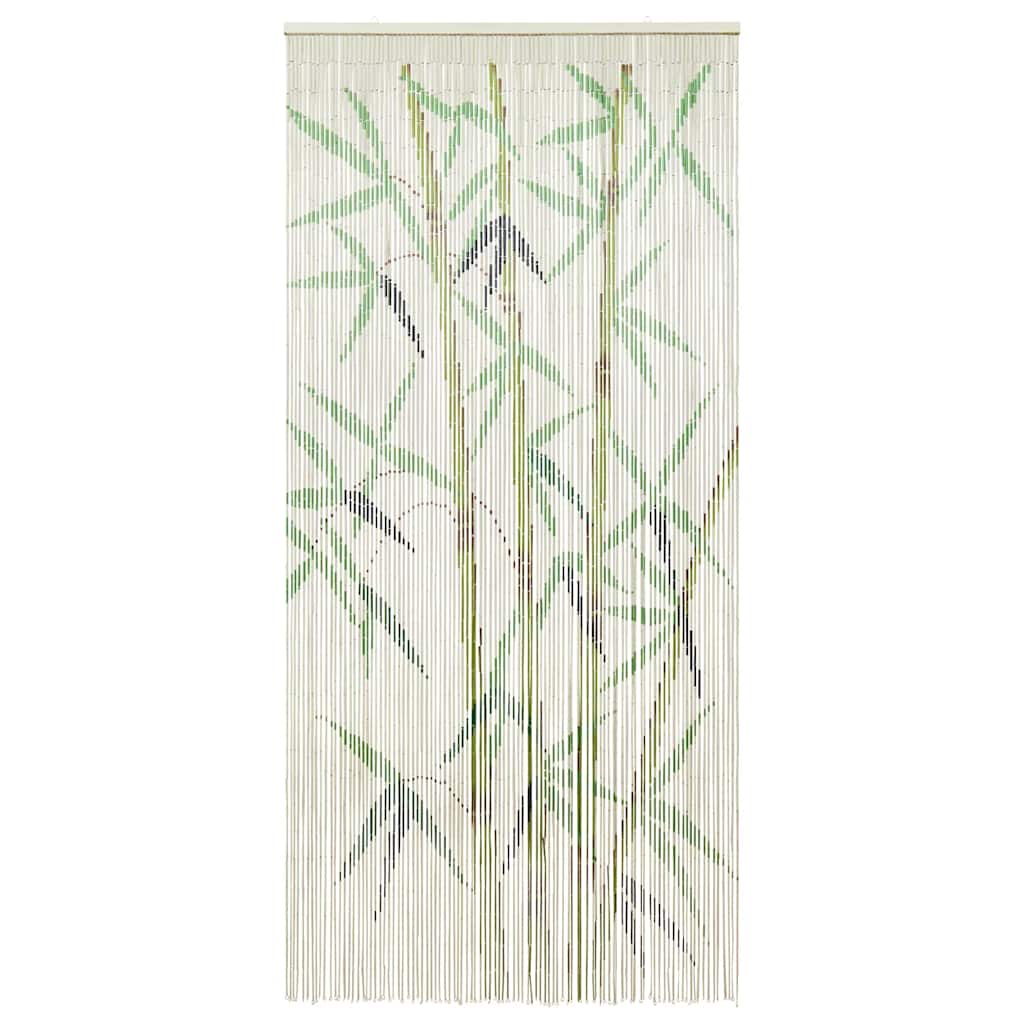vidaXL Insect Door Curtain Bamboo Print 100x200 cm Bamboo 3
