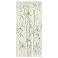 vidaXL Insect Door Curtain Bamboo Print 100x200 cm Bamboo 3