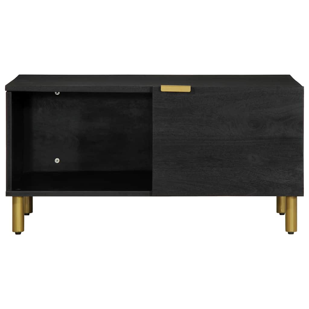 vidaXL Coffee Table Black 80x50x40 cm Engineered Wood 3