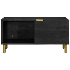 vidaXL Coffee Table Black 80x50x40 cm Engineered Wood 3