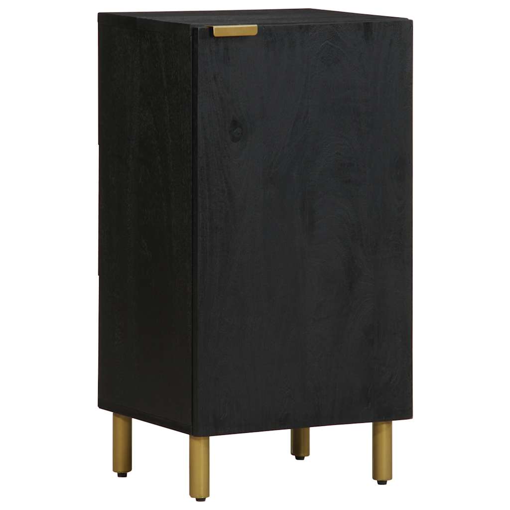 vidaXL Sideboard Black 40x33x75 cm Engineered Wood 1