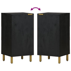 vidaXL Sideboard Black 40x33x75 cm Engineered Wood 6