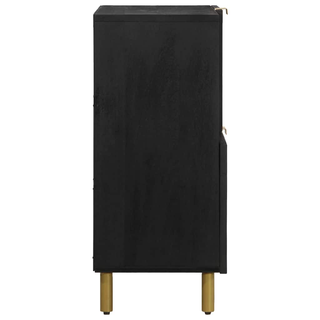 vidaXL Sideboard Black 80x33x75 cm Engineered Wood 4