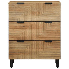 Sideboard 60x33x75 cm Solid Wood Mango Brown Mango wood