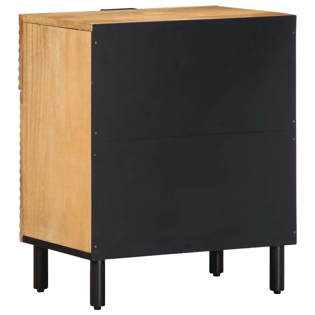Bed Cabinet Brown 50 x 33 x 60 cm Solid mango wood