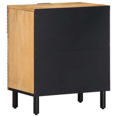Bed Cabinet Brown 50 x 33 x 60 cm Solid mango wood