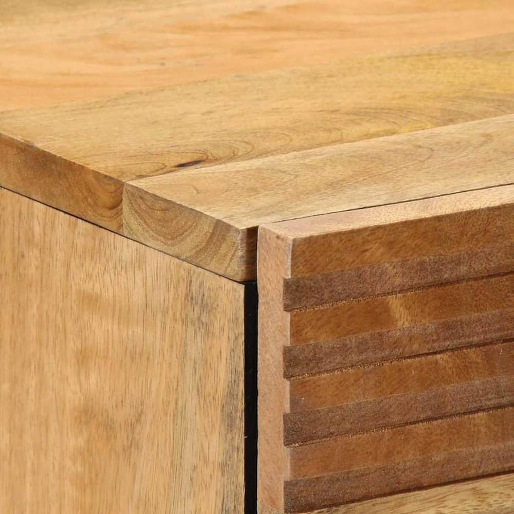 Bed Cabinet Brown 50 x 33 x 60 cm Solid mango wood