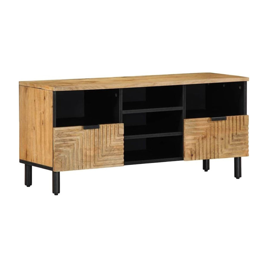 TV Cabinet Brown Solid Wood Mango