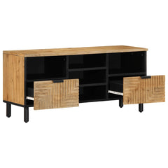 TV Cabinet Brown Solid Wood Mango, image 2