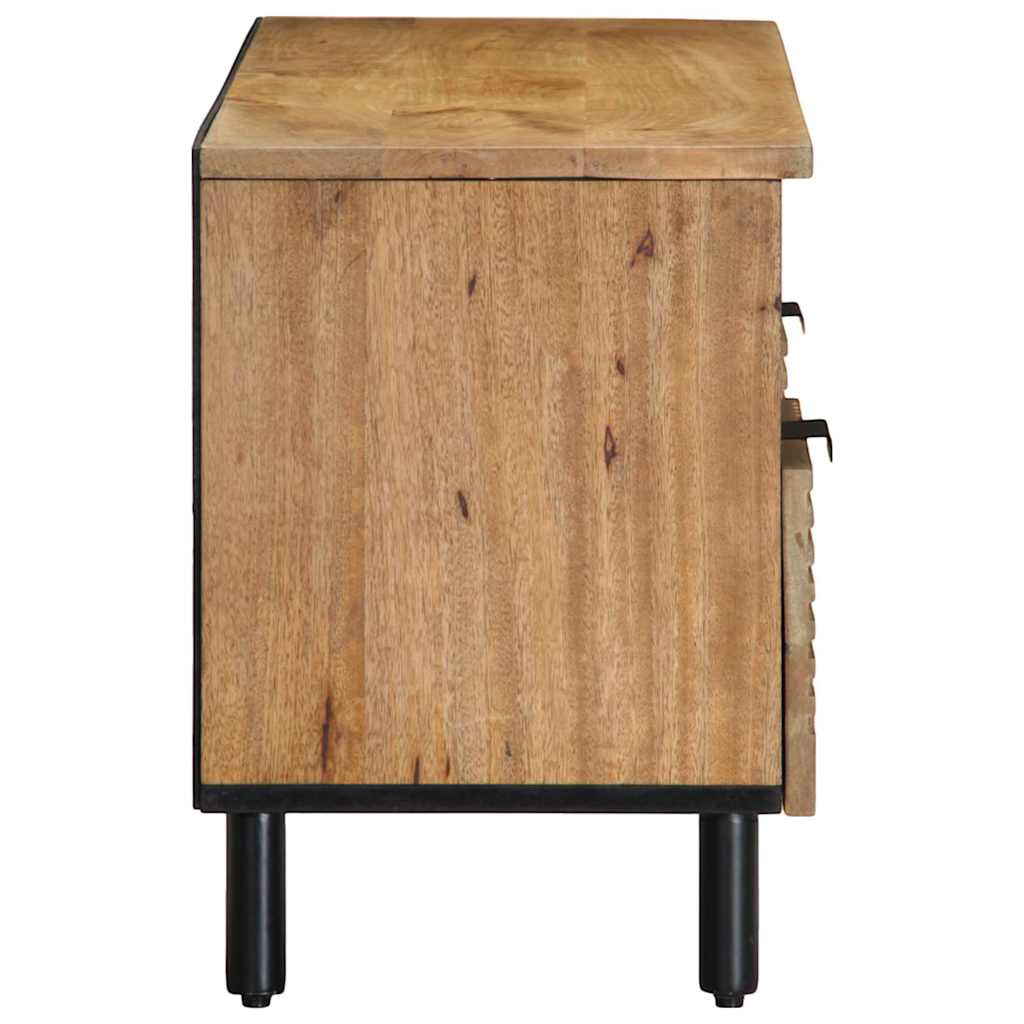 TV Cabinet Brown Solid Wood Mango, image 4
