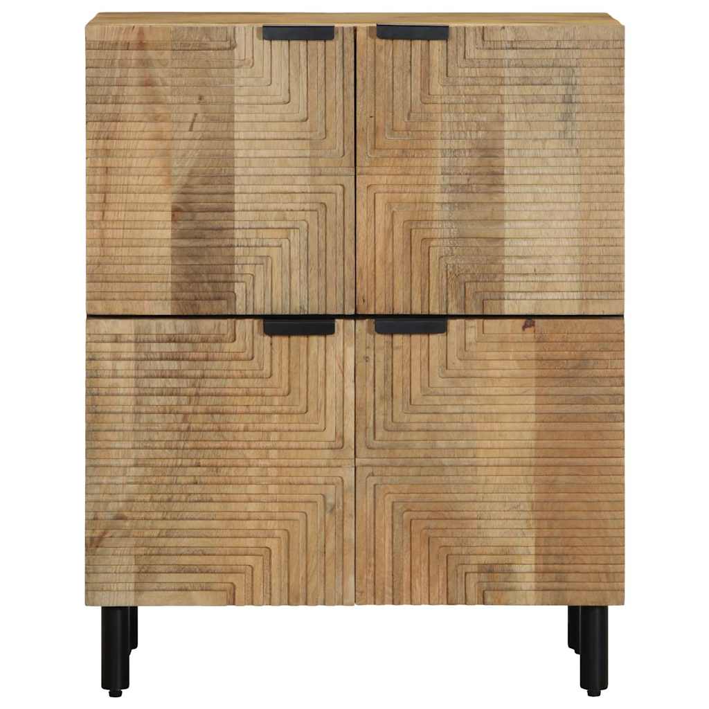 Sideboard Brown 60x33x75 cm Solid Wood Mango Solid mango wood