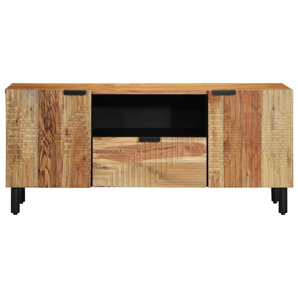 TV Cabinet Solid Acacia Wood Solid Acacia Wood, image 4