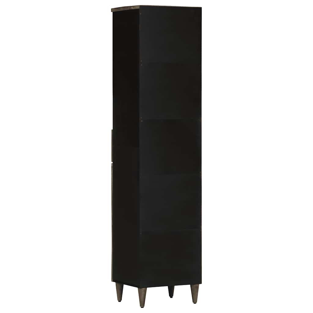 vidaXL Bathroom Cabinet 38x33x160 cm Solid Wood Mango 4