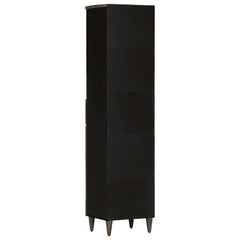 vidaXL Bathroom Cabinet 38x33x160 cm Solid Wood Mango 4