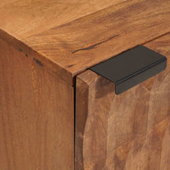 vidaXL Bedside Cabinet Brown 40 x 33 x 46 cm Solid Mango Wood 6