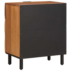 vidaXL Bedside Cabinet Brown 50 x 33 x 60 cm Solid Mango Wood 5