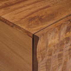 vidaXL TV Cabinet with Drawer Acacia Brown Finish 105 x 33 x 46 cm 6