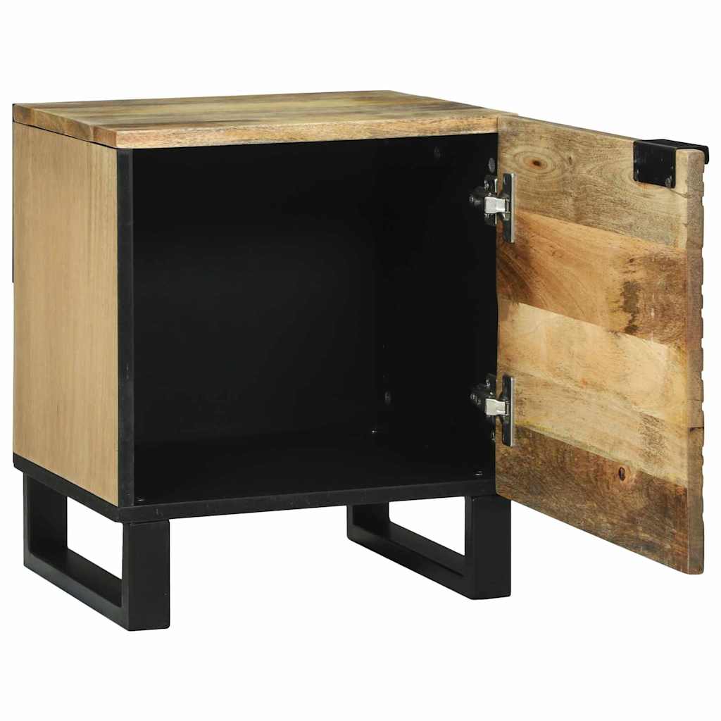 vidaXL Bedside Cabinet Natural 40 x 33 x 46 cm Engineered Wood 2