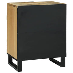 Bedside Cabinet 50 x 33 x 62 cm Engineered Wood Natural